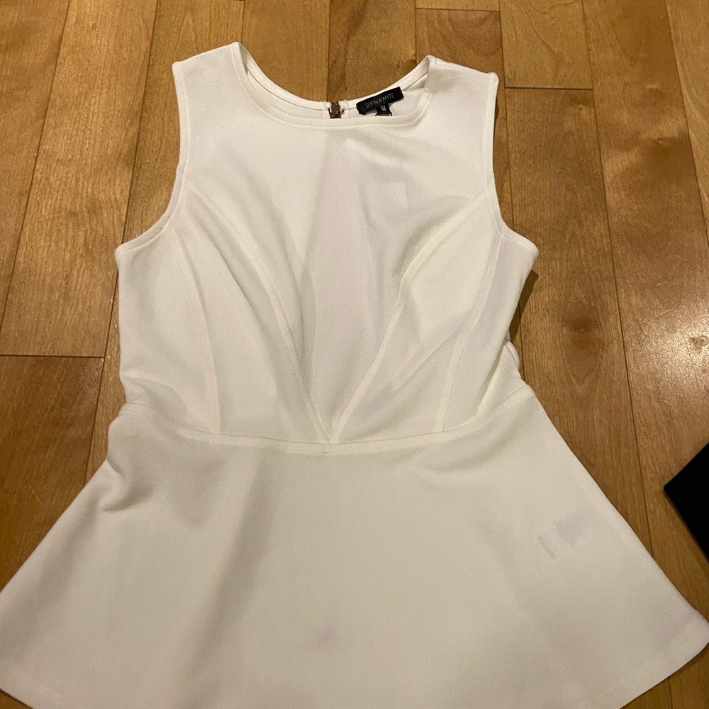 Open back classy top.  Size small